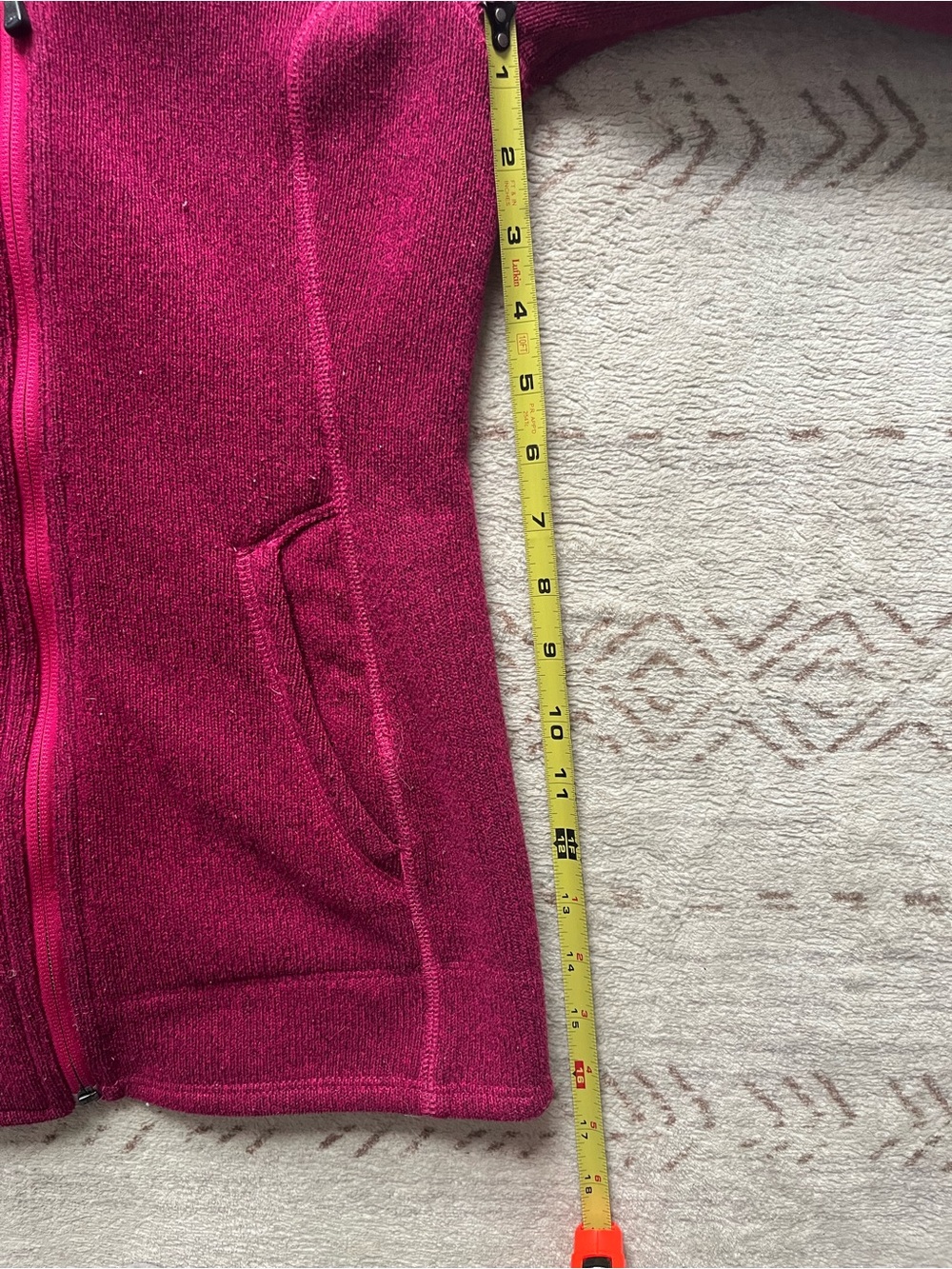 The North Face Women's Raspberry Pink Fleece Jacket - Picture 8 of 8